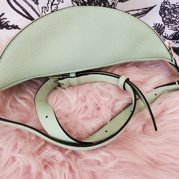 NWT KATE SPADE LEILA BELT BAG BEACH GLASS MINT FANNY PACK - Picture 4 of 7